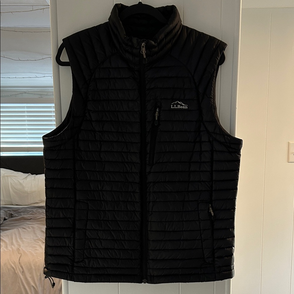 L.L. Bean Black Puffer Vest